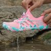 Summer New Lightweight and Breathable Stream Walking Shoes Couple Outdoor Swimming Beach Wading Shoes Hiking Five-finger Shoes Men