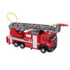 1:50 Leiter Feuerwehrwagen Legierungsmodell 180 Grad Drehtisch Feuerwehrwagen LKW Auto für 3+