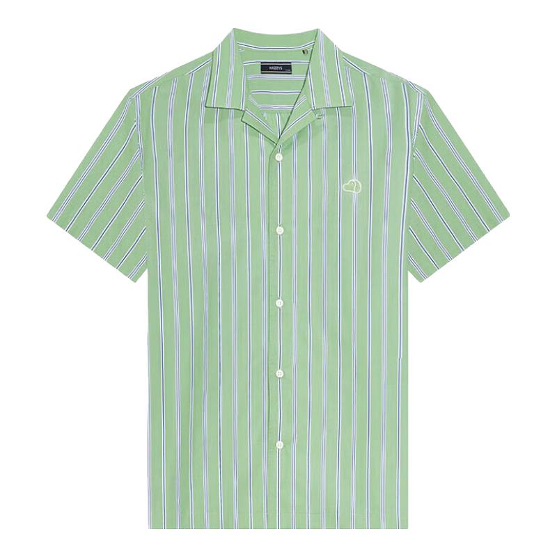 

HAZZYS Men s Striped Short-Sleeved Shirt 50