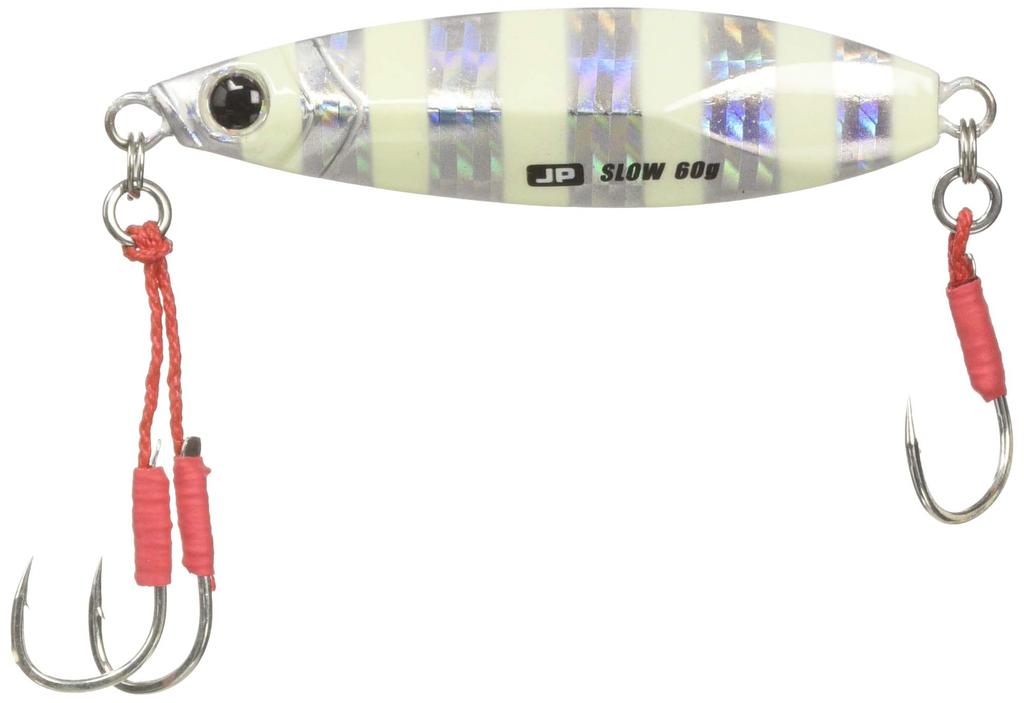 Major Craft Jigpara Shore Slow Model 30g Zebra Glow #07 JPSLOW-30 (Metal Jig)