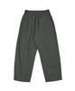 HOOVES Wide Chino Single-Pleat Elastic Pants [Khaki]