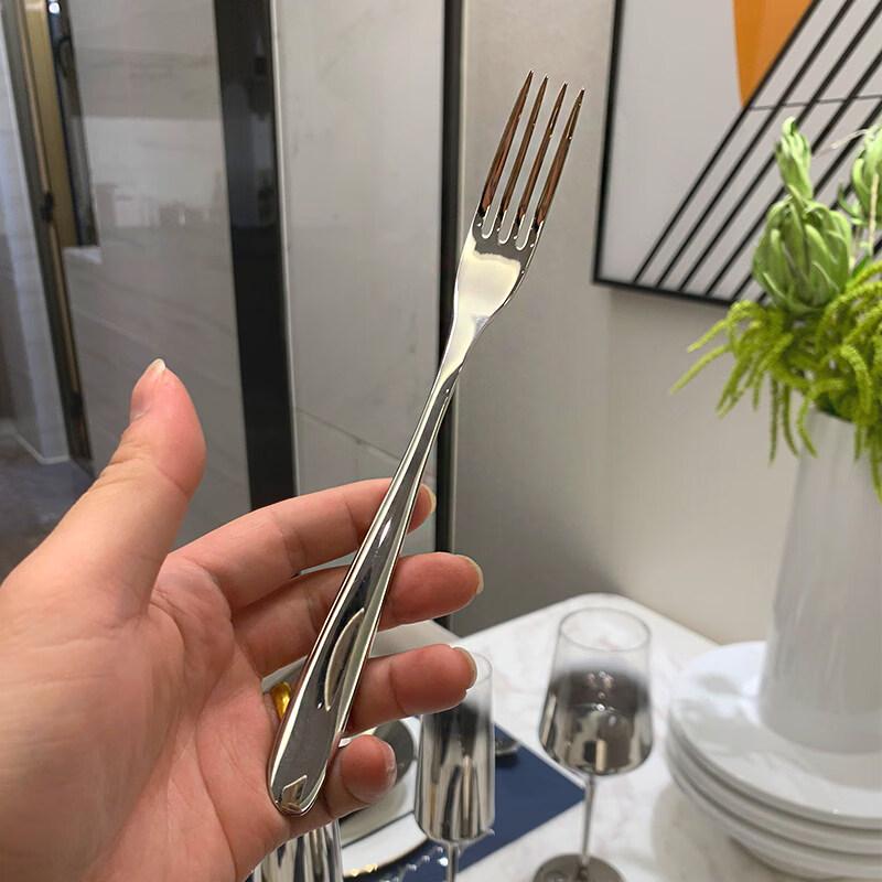 Yingtang 10-Piece 304 Stainless Steel Dinner Fork Set