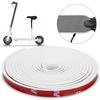 Waterproof Anti Collision Rubber   Cover Strip for   Electric Scooter(Red)