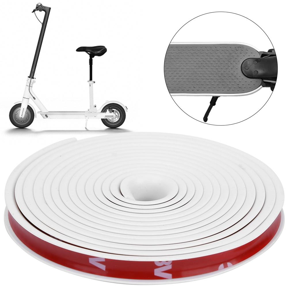 Waterproof Anti Collision Rubber Cover Strip for Electric Scooter(Red)