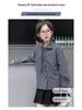 Girls' 2025 Spring & Autumn Fashion Set: Knitted Vest and Shirt Two-Piece Set for Kids