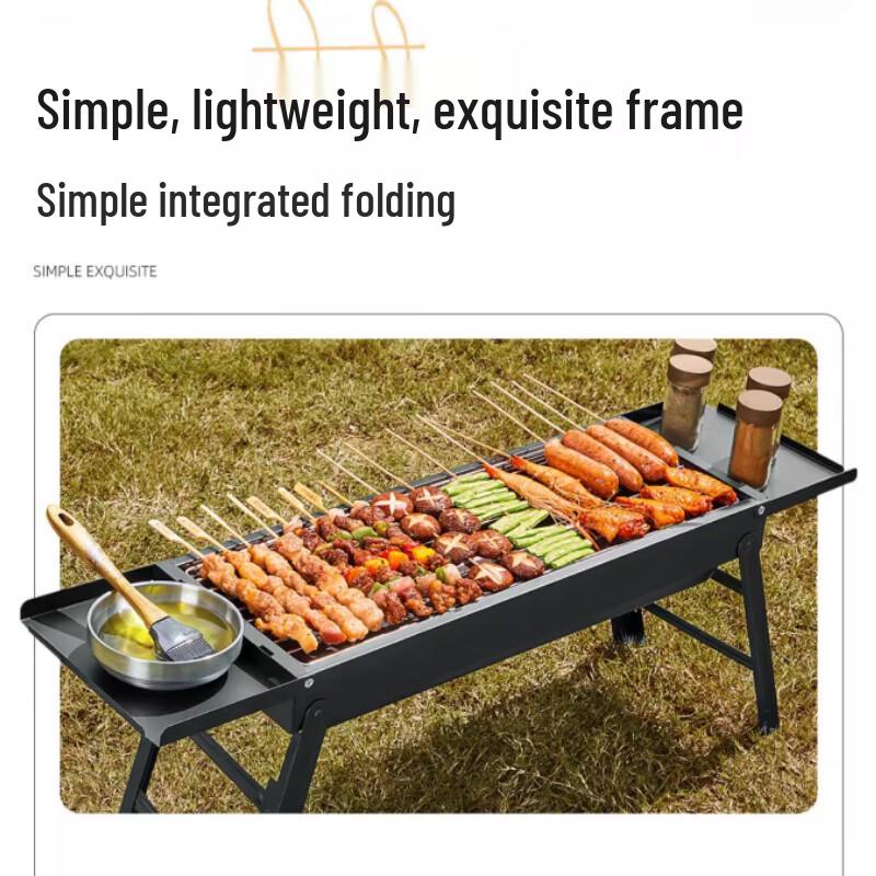 Beifu Outdoor Folding BBQ Grill Set