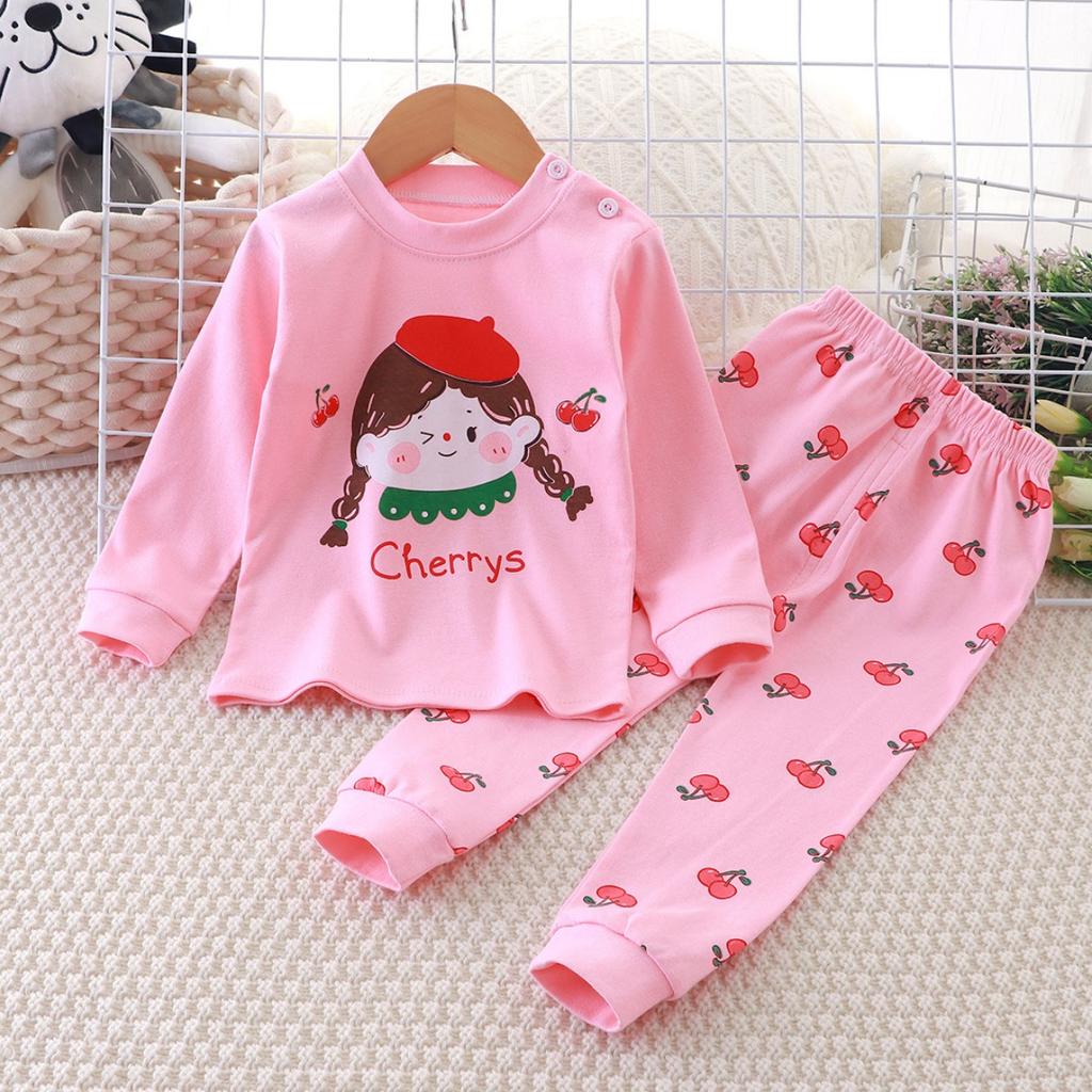 Children's Underwear Set Made of Pure Cotton for Boys' Autumn Wear, Women's Clothing for Autumn Wear, Autumn Pants for Home Wear, Children's Clothing