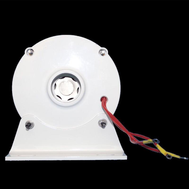 Low Speed 500RPM 10000W 12V 24V 48V 3 Phase Gearlessermanent Magnet Generator AC Alt Pernators For Wind Turbine DIY