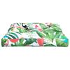 Multicolored Pallet Cushion 70 X 70 X 12 Cm Fabric