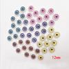 1/10 Pairs 12mm Doll Eyeballs Half Round Acrylic Eyes for DIY Doll Bear Crafts