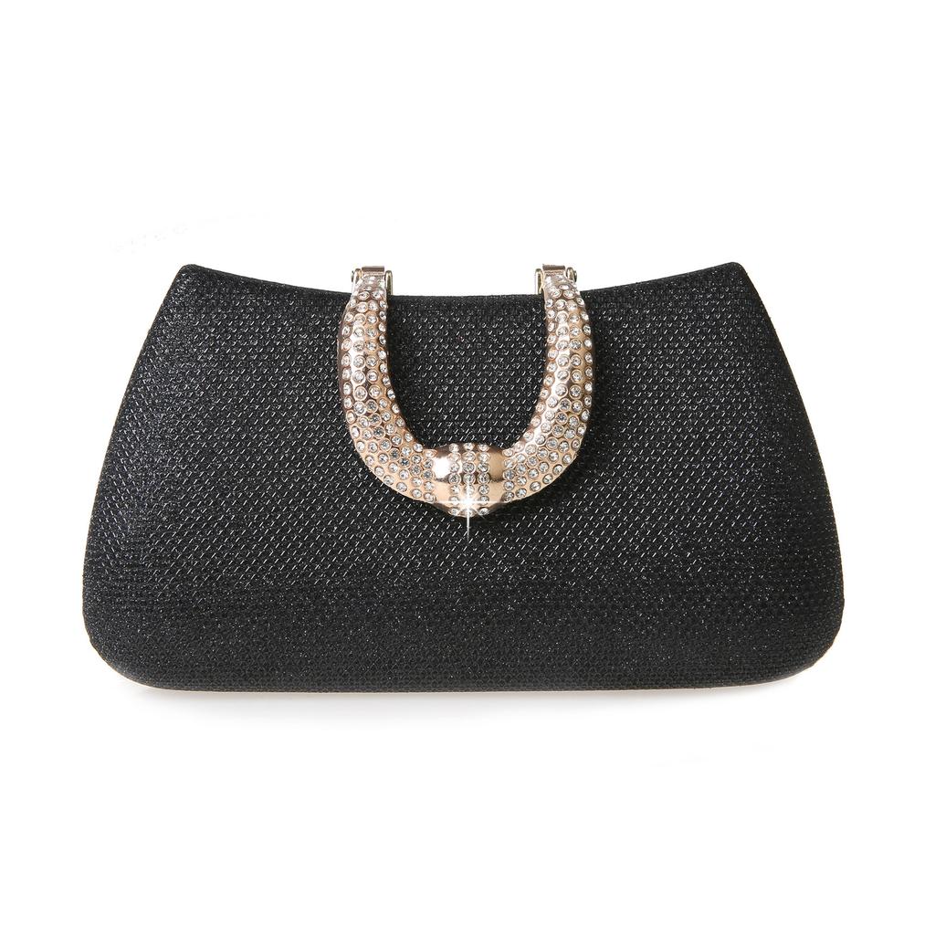 Fashion Celebrity Dinner Bag Sparkling Small Bag Women's 2024 New Style Versatile Chain Bag Single Shoulder Diagonal Straddle