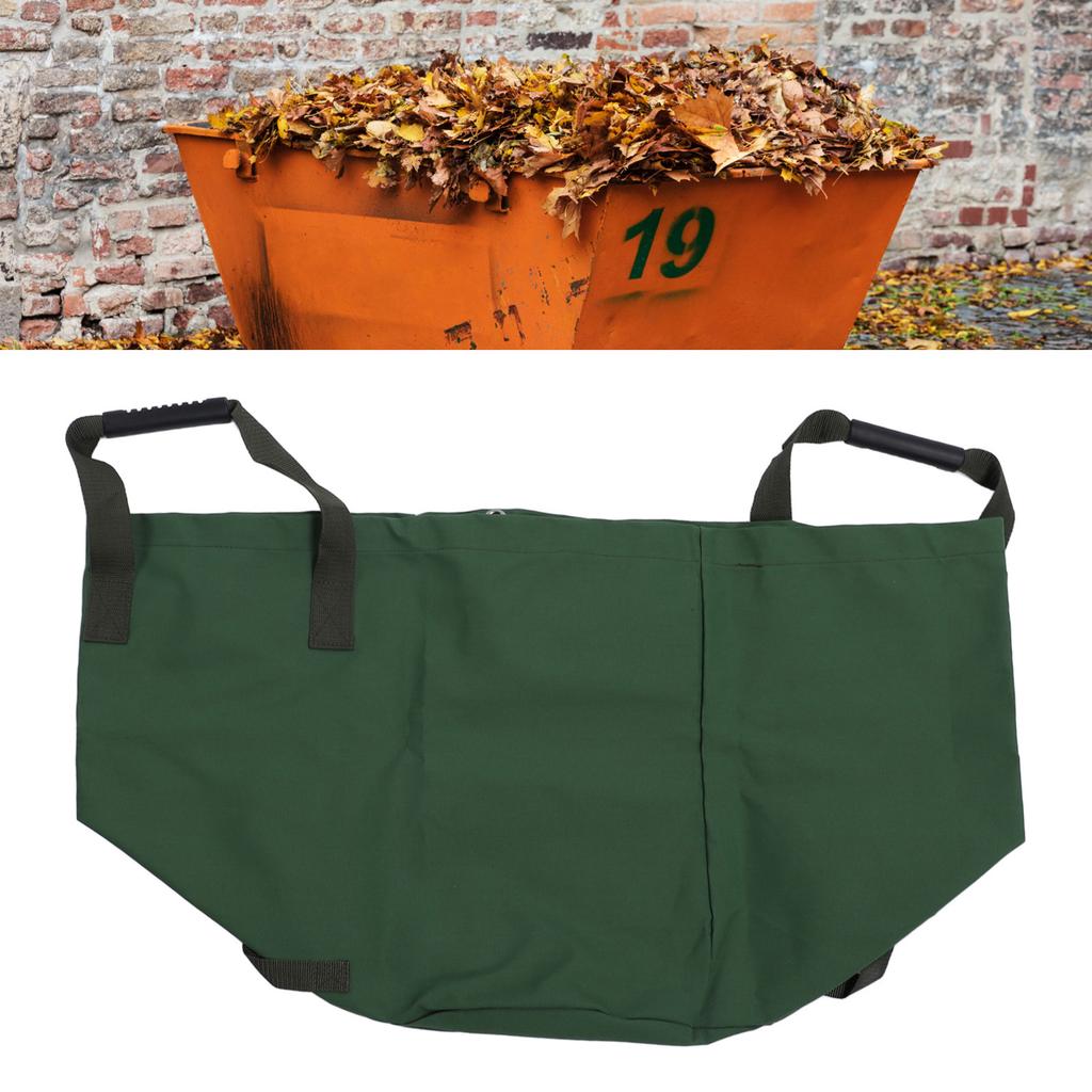 Garden Waste Bag Reusable Large Capacity Foldable Waterproof Dust Proof Lf Trash Container Bag for Yard Lawn