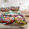 3pcs Grumpy & Dopey Printed Quilt Set Soft and Comfortable Quilt Cover for Bedroom, Guest Room W058