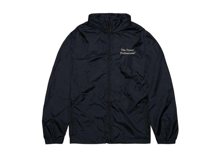 ENNOY Packable Nylon Jacket Black