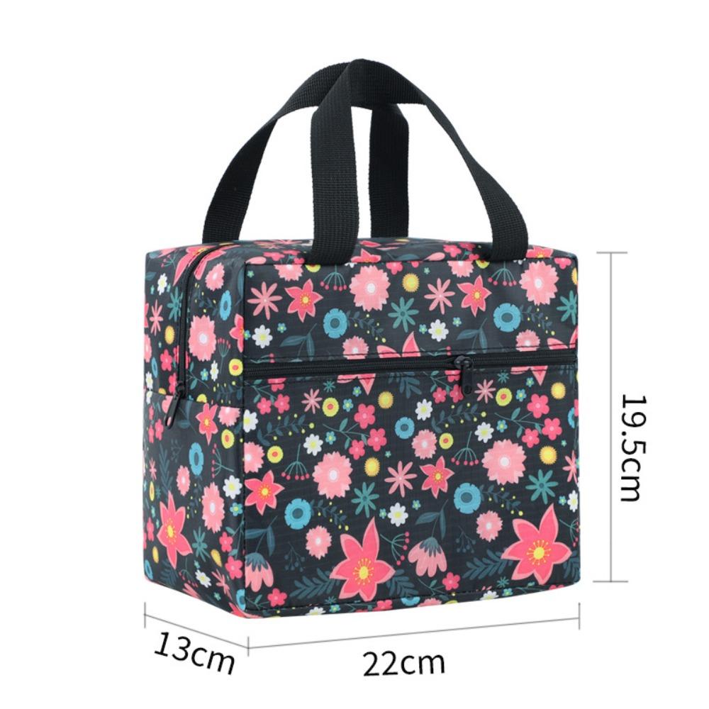 Durable Leakproof Lunch Bag Large Capacity Thickened Insulated Lunch Box Reusable Insulated Lunch Tote School Office Picnic