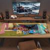 Bing Large Size Mouse Pad Large Gaming Table Cushion Non-slip Laptop Tablet Big Mousepad XXL Mat Mini PC Playmat With Lock edge