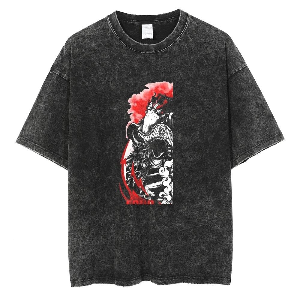 Hot Anime Jujutsu Kaisen Zenin Maki Cooles bedrucktes T-Shirt Männer Frauen Klassische T-Shirts Harajuku Männliches gewaschenes Baumwoll-Manga-T-Shirt