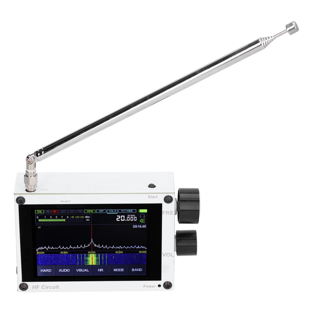 SDR Receiver Touch Screen Wireless Receiver Industrial Accessories 50kHz‑2GHz 3.5in