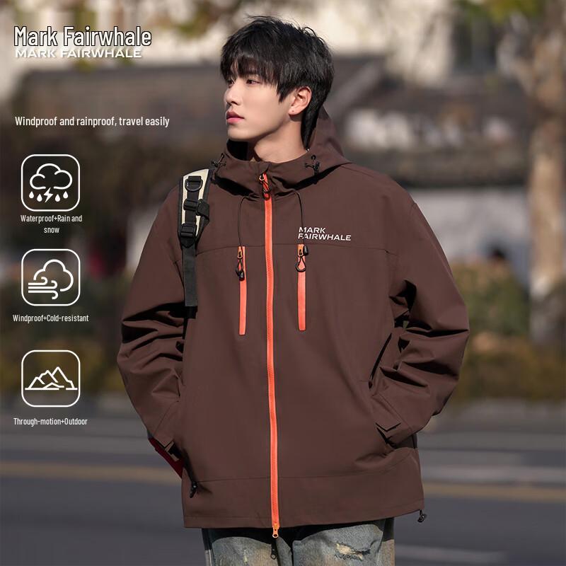 Mark Fairwhale Men s American Style Outdoor Casual Jacket L