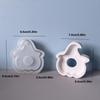 Pumpkin Silicone Mould White Emoticon Pumpkin Mold Halloween Light Mold Compact Plaster Drip Mold For Halloween Party Birthday