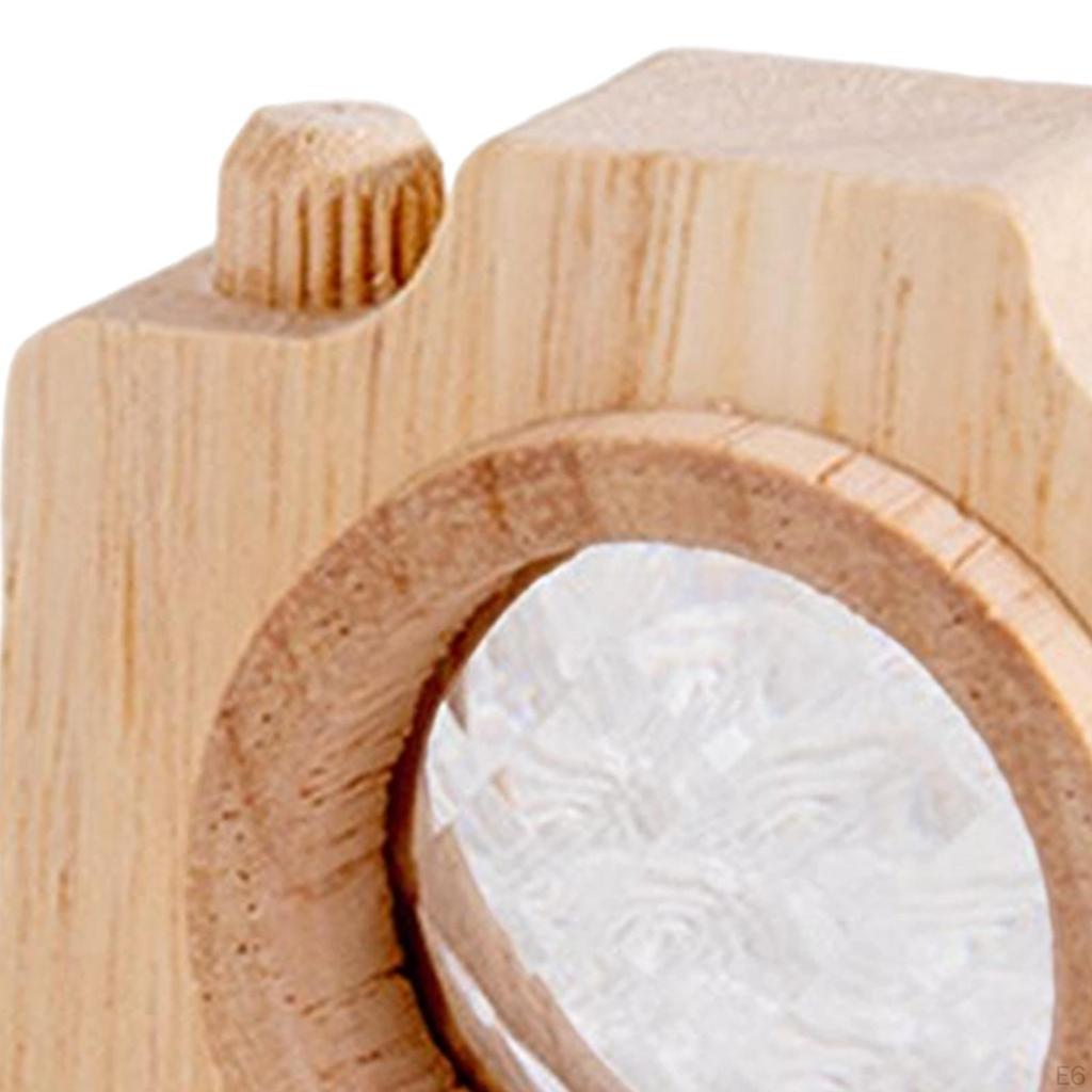 Creative Mini wooden Toy Kaleidoscope Unique Lens Pretend Play Children