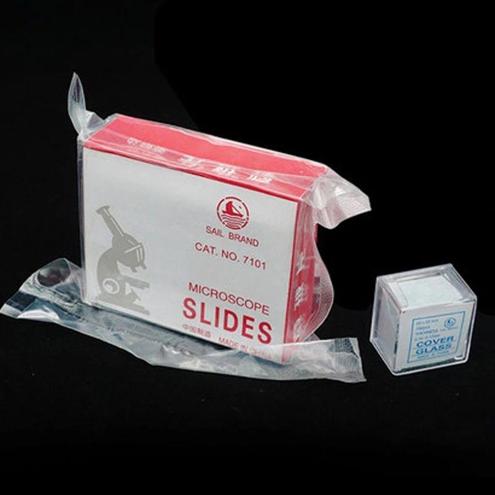 Microscope Transparent Slides Blank Cover Glass Glass Slips Optical Microscope Microscope Slides
