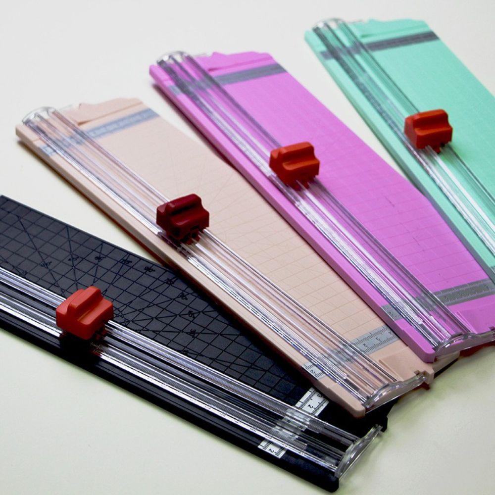 Präzisions-Fotokarten A4 Schneidemattenmaschine mit Lineal Bürobedarf Papierschneider Papiertrimmer