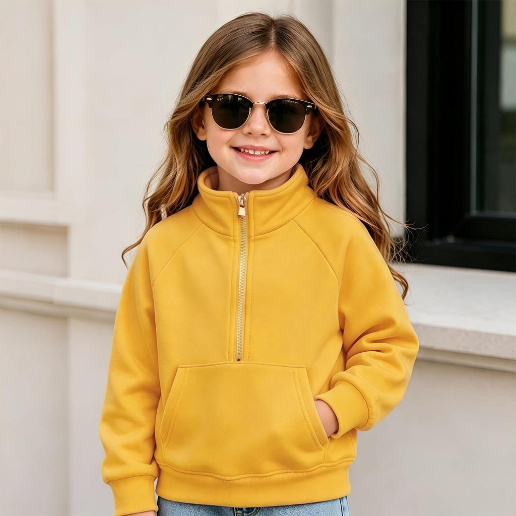 Boys and Girls Christmas Hoodie, Casual Comfortable Hooded Sweatshirt Top for Holiday Wear