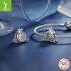 Magic Ball Pumpkin Car Diy Bracelet Beaded, Dream Princess Wind S925 Silver Opal Loose Beads