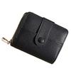 Pu Leather Women Short Wallet Elegant Bank/ID/Credit Card Holder Simple Business Purse  Lady