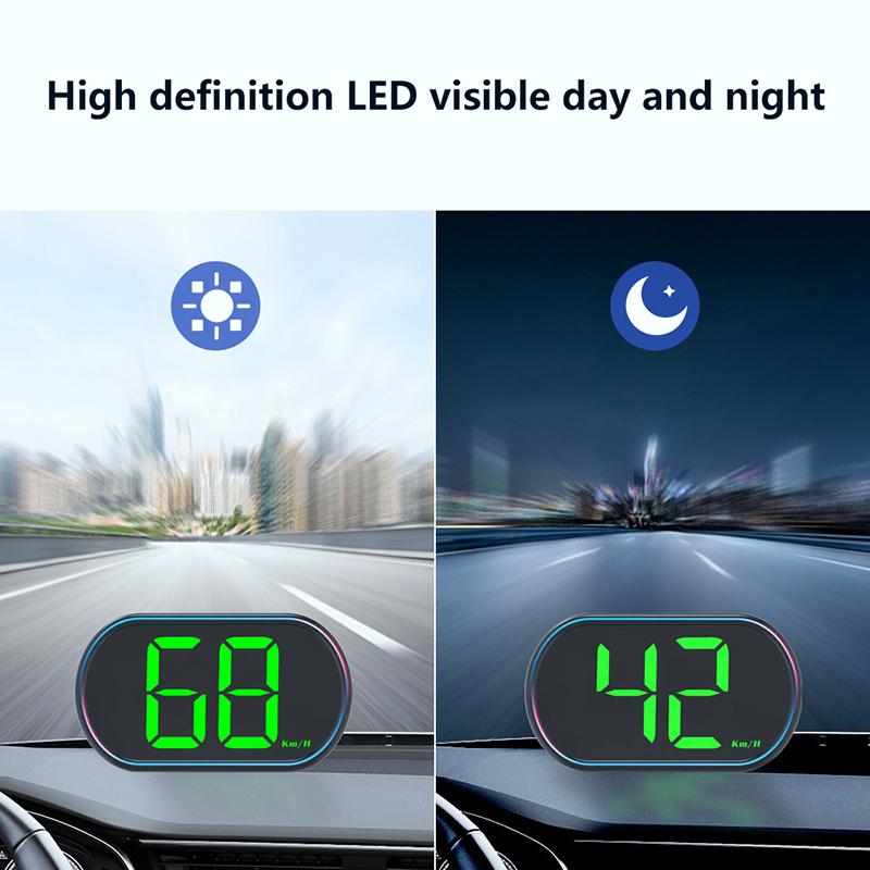 Auto LED Digital Geschwindigkeitsmesser Head-Up Display Universal Fahrzeug Geschwindigkeitsmesswerkzeuge Tachometer HUD LKW Sicheres Fahren Assistent