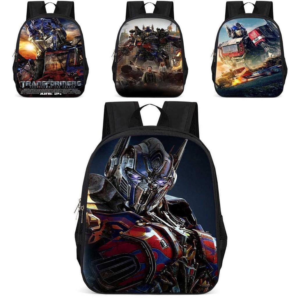 Zaino scolastico leggero in tessuto Oxford ad alta capacità da 15 pollici Transformers