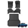 Smabee Right Drive for Mitsubishi Triton Double Cab 2024-2026 Car All-weather Floor Mats Cargo Liner Trunk Pad TPE Accessories