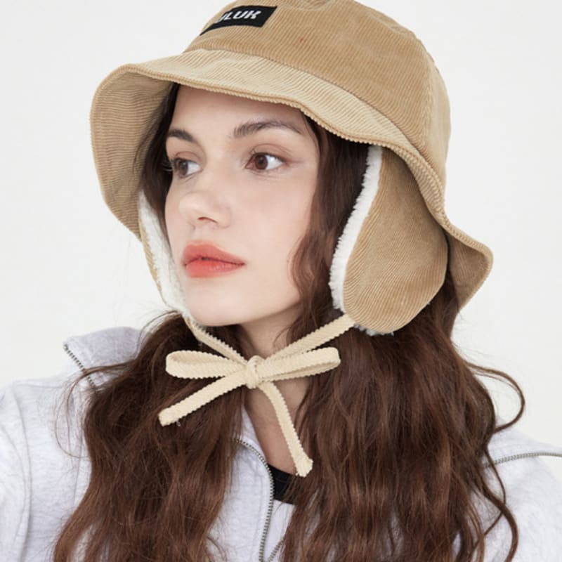 

ULUK Основная этикетка Вельветовые флисовые наушники-ведро 4 цвета black