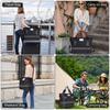 Korean Style Expandable Travel Bag - Large Capacity, Wet/Dry Separation, Sports & Student Carry-on