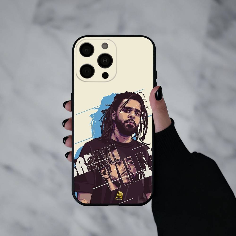Rapper Singer J-J C-Cole-E Phone Case Silicone Soft For IPhone 17pro 16 15 14 13 12 11 X XR Plus Pro Max Plus