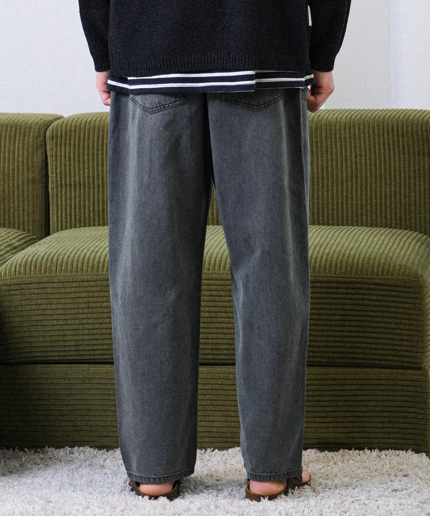 HELEMENT Break Denim Pants (D/Grey)