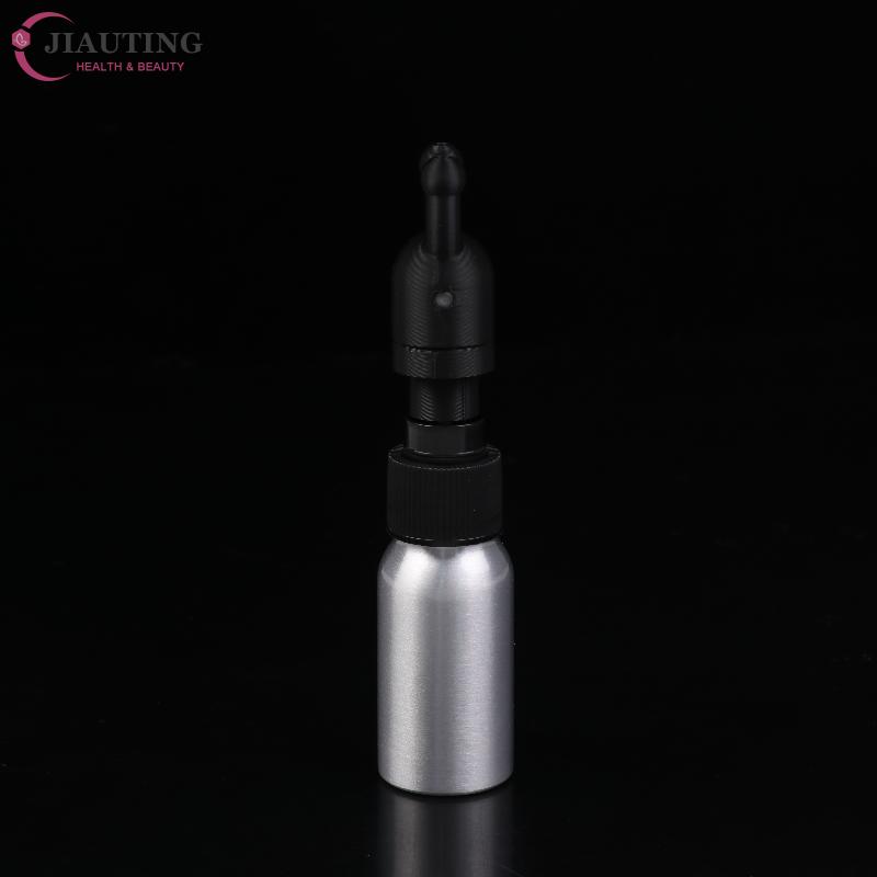 Leakproof Aroma Essential Oil Inhaler Cap Aluminum Bottles Silicone Cap Mini Essential Oil And Perfume Inhaler Dispenser Bottle