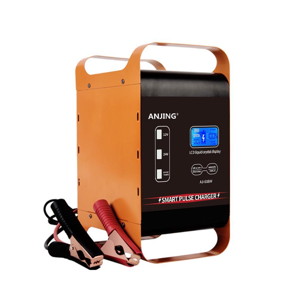 Smart Pulse Repair Car Battery Charger 12V/24V Universal with Start-Stop Function