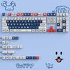 133Key Puppy Themed Keycap Original Profile PBT Dye Sublimation Keycap Set for Customs Mechanical Keyboards