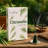 Citronella Incense Cones Insect Repellent, 15 Cones