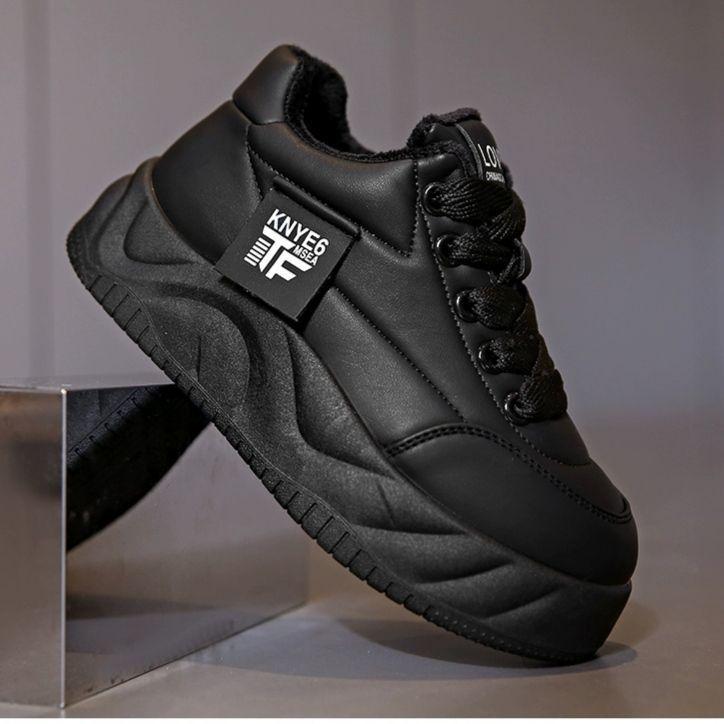 Platform Shoes Women's Bread Velvet 2025 Super Soft New Versatile Casual Women's Shoes Warm Fashion Board Shoes Sports Cotton Shoes