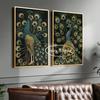 Vintage Peacock Posters and Prints Canvas Painting Bird Maximalist Animal Wall Art Picture for Farmhouse Room Home Decor
