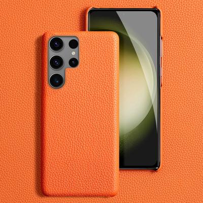 Originální kožené pouzdro LANGSIDI pro Samsung Galaxy S 24 S24 S23 Ultra S22 Plus S21Ultra S20Ultra Note 20Ultra Luxury Cover