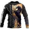 Winter New Sweater European and American Style Lion Animal 3D Three-dimensional Printing Pattern Large Size Loose Sweater