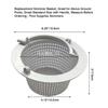 Pool Skimmer Basket Pool Strainer Basket AboveGround Pool Replacement Skimmer Bags Pool Cleaning Cleaner Supplies Random Color