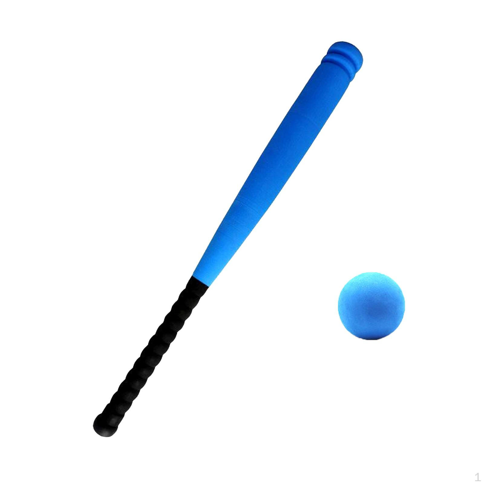 

21 Детский набор из пены и мяча для игры в бейсбол на открытом воздухе синий
