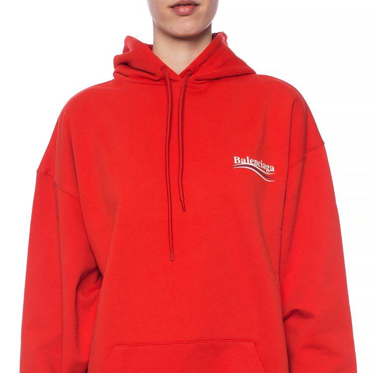 Balenciaga Campaign Logo-print Hoodie 556103TBV146403
