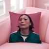Funny RRoh JJae Won Meme Cushion Cover Pillowcase Short Plush Invisible zipper Room Sofa Cushion Cover