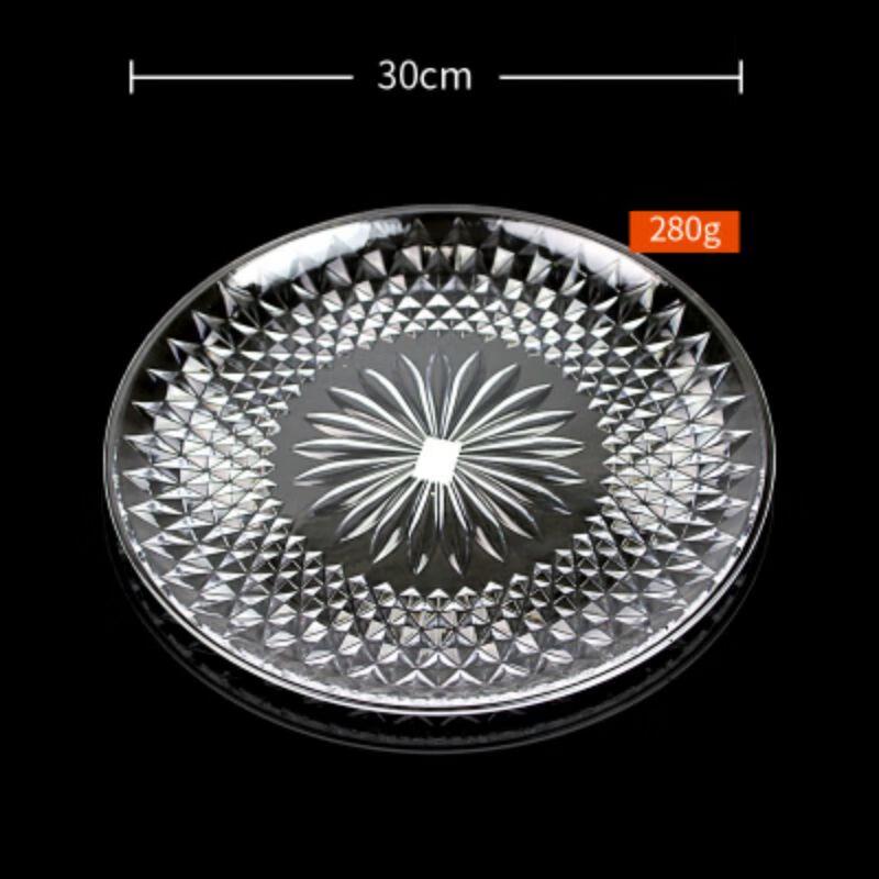 Acrylic Crystal Fruit & Snack Serving Plate